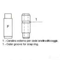 Направляющая втулка клапана METELLI Mercedes C-Class (W202) 1 Седан 2.0 C 200 D (2022) 88 л.с. 1996 – 2000 UPI 56 8032747375228 01-2523