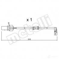 Датчик износа тормозных колодок METELLI 8032747146385 SU.290 1217490 H4EQ G1B