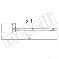 Датчик износа тормозных колодок METELLI SU.015 8032747144978 Ford IP2 H4