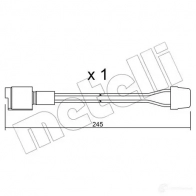 Датчик износа тормозных колодок METELLI 8032747145005 1217356 D 2Y3XM SU.072