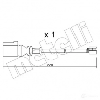 Датчик износа тормозных колодок METELLI E1 PU4T 8032747146026 1217454 SU.246