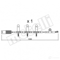 Датчик износа тормозных колодок METELLI SU.189 8032747145722 Mini Cooper (R52) 1 Кабриолет X B3EL