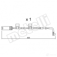 Датчик износа тормозных колодок METELLI Mini Cooper (R57) 2 Кабриолет 8032747145883 9M Q10 SU.222