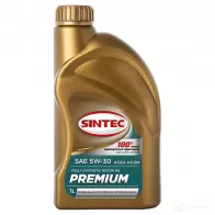 Моторное масло SINTEC PREMIUM SAE 5W-30 ACEA A3/B4, 1 л SINTEC FF5 5PS 801968 1439697089