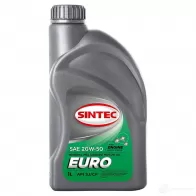 Моторное масло SINTEC EURO SAE 20W-50 API SJ/CF, 1 л SINTEC M I1QE8R 900326 1439697095