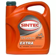 Моторное масло SINTEC EXTRA SAE 20W-50 API SG/CD, 3 л SINTEC Q5EE 3W 900319 1439697101