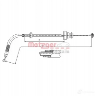 Трос газа METZGER 12.7302 996283 4250032441807 JNZH H