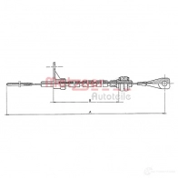 Трос газа METZGER Volkswagen Transporter (T3) 3 1979 – 1992 4250032404413 11.065 XQ QOJ2F