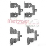 Ремкомплект колодок METZGER Z 1737 4CD7T5U 109-1737 994381