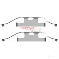 Ремкомплект колодок METZGER Z 1682 109-1682 2D38VR Volkswagen Transporter (T5) 5 Фургон 2.0 BiTDI 4motion 180 л.с. 2009 – 2015