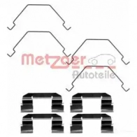 Ремкомплект колодок METZGER Y215XUJ Mazda Premacy (CP) 1 Минивэн 1.9 114 л.с. 1999 – 2005 Z 1292 109-1292