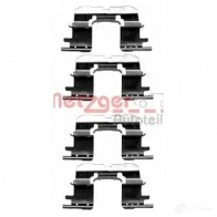 Ремкомплект колодок METZGER Z 1227 Toyota Yaris (XP10) 1 Хэтчбек 1.4 D 4D (NLP10) 75 л.с. 2001 – 2005 XVRUVT 109-1227