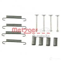 Ремкомплект колодок METZGER CR 667 Opel Omega 8CEFY 105-0667