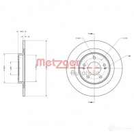 Тормозной диск METZGER I7YN S 6110741 4250032692261 1009767 - Изображение 2