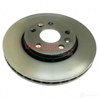 Тормозной диск METZGER 6110003 K72X KS 1009118 4250032435202