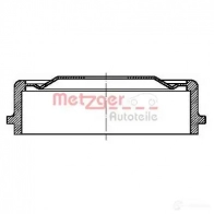 Тормозной барабан METZGER 7U4G G 1423328709 8032747162231 bt725