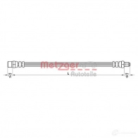 Тормозной шланг METZGER 4110366 Volvo XC90 4250032561864 H 7486