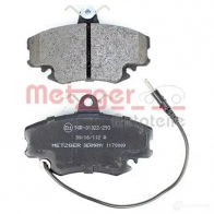 Тормозные колодки дисковые, комплект METZGER 995280 2 1463 TXK5OV 1170009 - Изображение 3