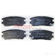 Тормозные колодки дисковые, комплект METZGER 1170529 21841 995800 2184 0 - Изображение 2