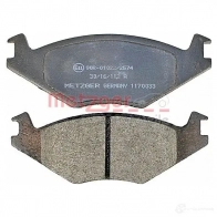 Тормозные колодки дисковые, комплект METZGER 995304 DP48GEL 20 887 1170033 - Изображение 4