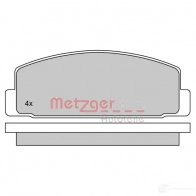 Тормозные колодки дисковые, комплект METZGER 20 031 C96BS0 1170088 995359