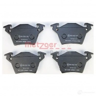 Тормозные колодки дисковые, комплект METZGER 1170331 995602 3R9K2L 2 3020 - Изображение 2