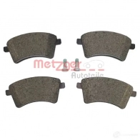 Тормозные колодки дисковые, комплект METZGER 2469 3 VGN9B 1160103 995266 - Изображение 2