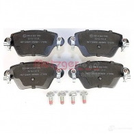 Тормозные колодки дисковые, комплект METZGER 995367 YXY3PR 1170096 23 557 - Изображение 2