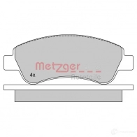 Тормозные колодки дисковые, комплект METZGER 701YJX 2 3599 995297 1170026 - Изображение 5