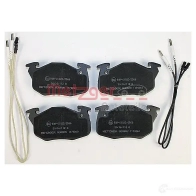 Тормозные колодки дисковые, комплект METZGER 995531 MD465EC 20 906 1170260 - Изображение 2