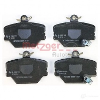 Тормозные колодки дисковые, комплект METZGER 21999 1170077 995348 21 998 - Изображение 2