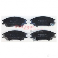 Тормозные колодки дисковые, комплект METZGER 21773 2101 2 1170224 995495 - Изображение 2