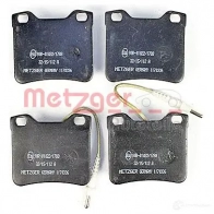 Тормозные колодки дисковые, комплект METZGER H85WI 2 1904 1170336 995607 - Изображение 2