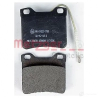 Тормозные колодки дисковые, комплект METZGER H85WI 2 1904 1170336 995607 - Изображение 3