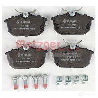 Тормозные колодки дисковые, комплект METZGER 995389 1170118 QTL3H 2186 1 - Изображение 2