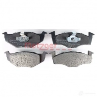 Тормозные колодки дисковые, комплект METZGER 995343 1170072 2186 6 9PZRZZ - Изображение 2