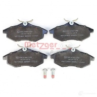 Тормозные колодки дисковые, комплект METZGER 1170163 2340 6 995434 23407 - Изображение 2
