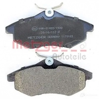 Тормозные колодки дисковые, комплект METZGER 1170163 2340 6 995434 23407 - Изображение 3