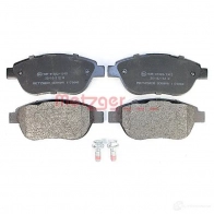 Тормозные колодки дисковые, комплект METZGER 1170048 995319 2360 0 RYZFZ - Изображение 2