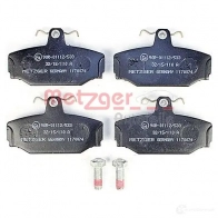 Тормозные колодки дисковые, комплект METZGER 1170074 2138 5 RGYJC 995345 - Изображение 2
