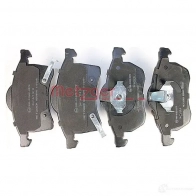 Тормозные колодки дисковые, комплект METZGER 995362 1170091 23058 2305 7 - Изображение 2