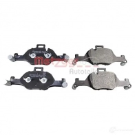 Тормозные колодки дисковые, комплект METZGER 1437584014 1170856 C1OUM W - Изображение 2