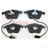 Тормозные колодки дисковые, комплект METZGER 237 63 1170099 995370 23801 - Изображение 2