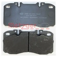 Тормозные колодки дисковые, комплект METZGER 0 640.00 995893 1170622 29122 - Изображение 3