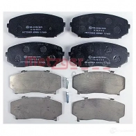 Тормозные колодки дисковые, комплект METZGER 995924 AZPJB 1170654 24 544 - Изображение 2