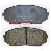 Тормозные колодки дисковые, комплект METZGER 995924 AZPJB 1170654 24 544 - Изображение 3