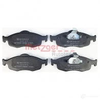 Тормозные колодки дисковые, комплект METZGER 213 94 995544 23071 1170273 - Изображение 2