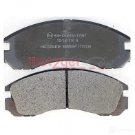 Тормозные колодки дисковые, комплект METZGER 213 63 995406 1170135 21768 - Изображение 8