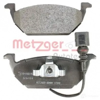 Тормозные колодки дисковые, комплект METZGER 995273 0633 .21 1170002 23130 - Изображение 3