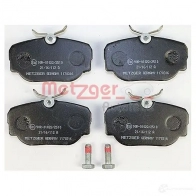 Тормозные колодки дисковые, комплект METZGER FXORLE 995587 1170316 211 73 - Изображение 2